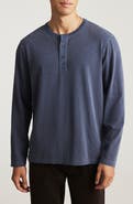 Mavi Jeans Long Sleeve Cotton Blend Henley