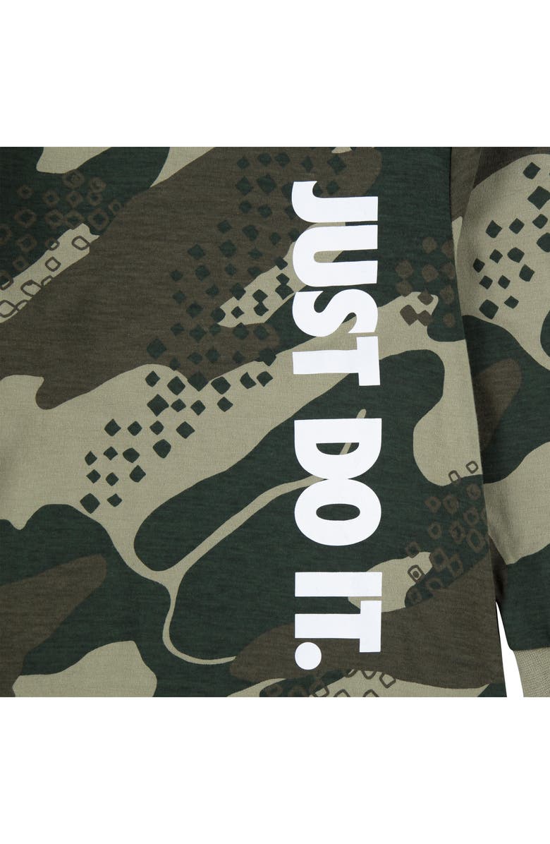 Nike Kids' Camo Long Sleeve T-Shirt, Alternate, color, 