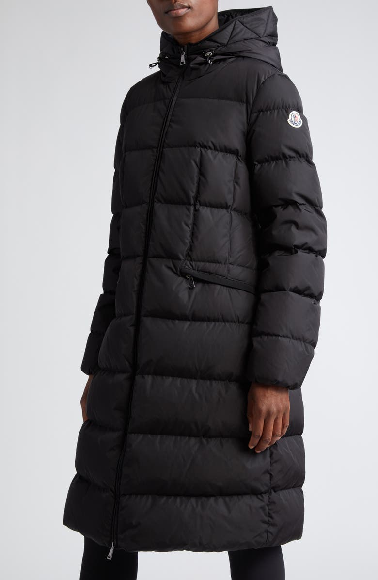 Moncler Avocette Hooded Down Coat, Alternate, color,