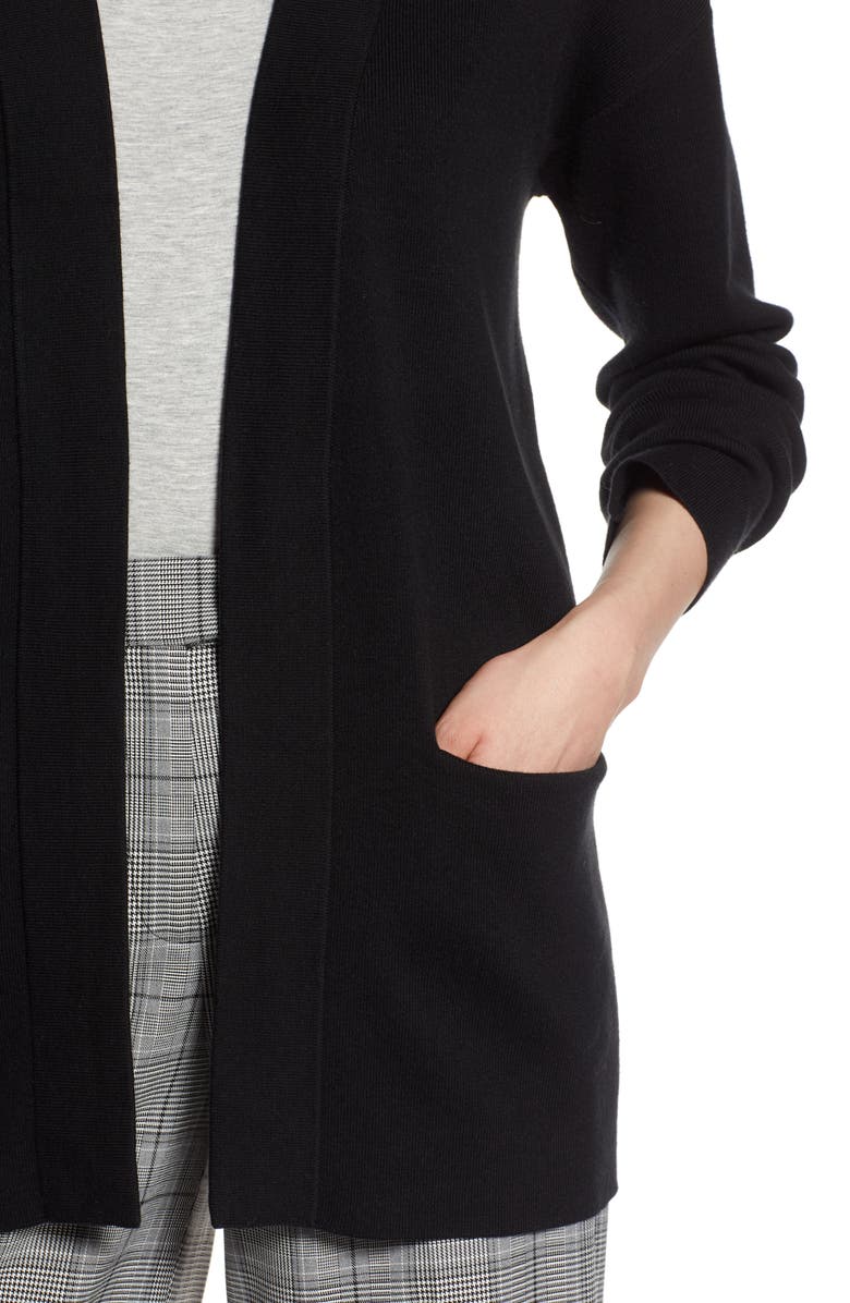 Halogen<sup>®</sup> Varsity Knit Cardigan, Alternate, color,