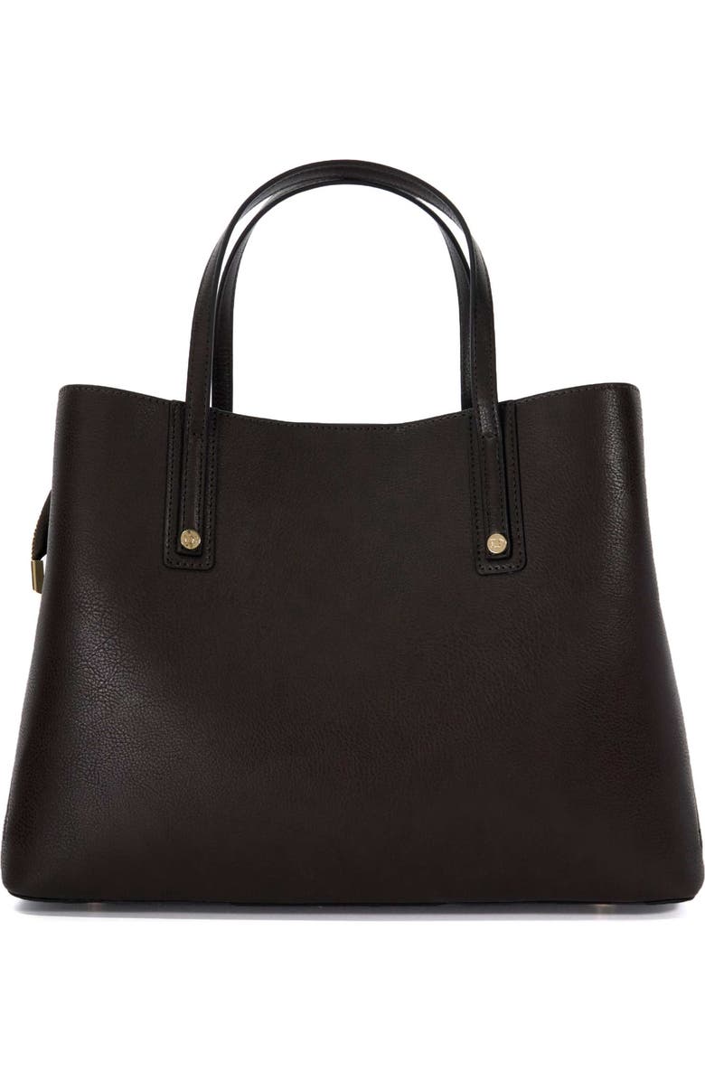 Dune London Dorieo Tote, Alternate, color, Dark Brown