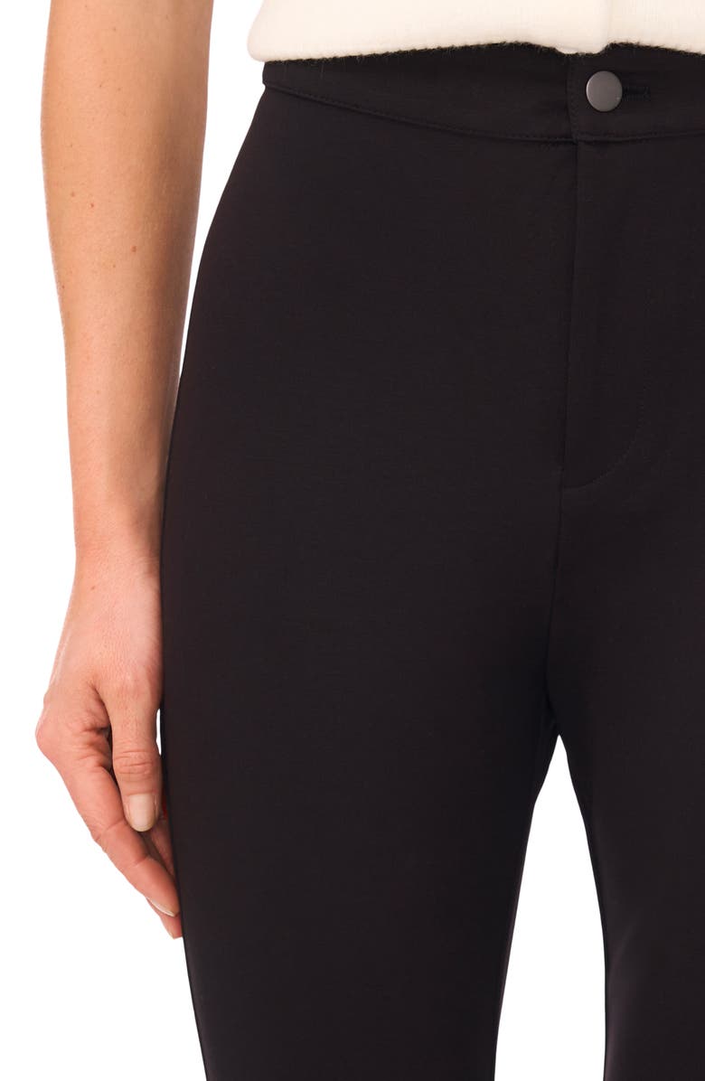 Ted Baker Fenlinda High Waist Ponte Pants, Alternate, color, Rich Black