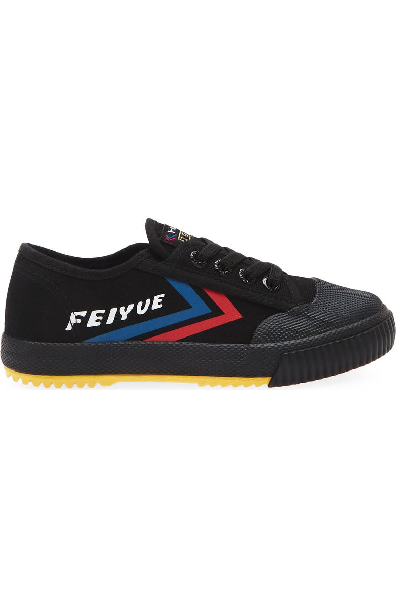 Feiyue. Kids' Fe Lo 1920 Sneaker, Alternate, color, Black/ Blue/ Red