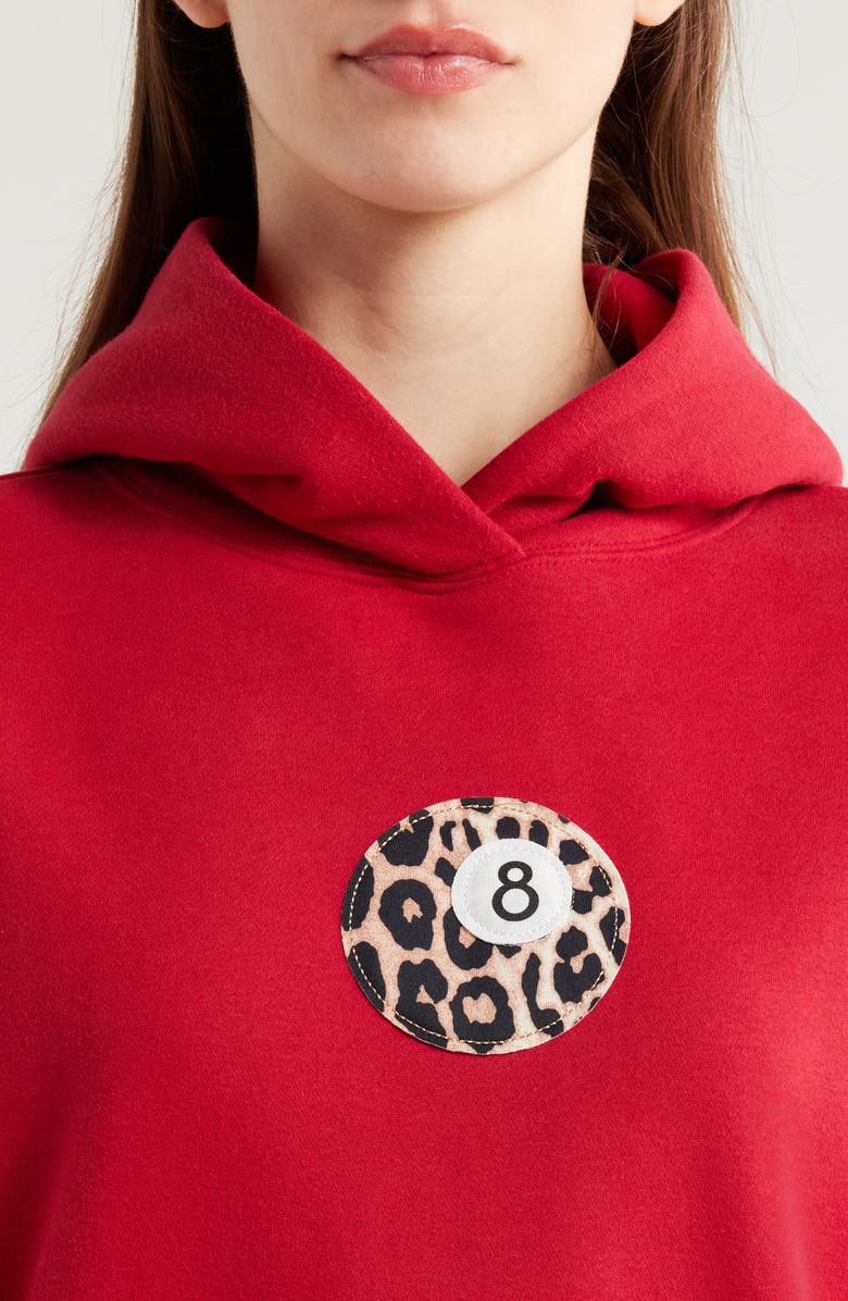 PacSun 8-Ball Appliqué Graphic Hoodie, Alternate, color, 