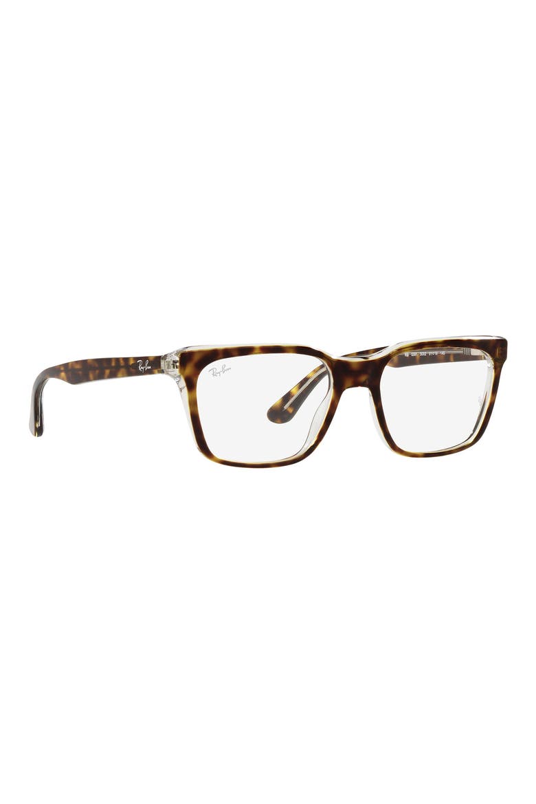 RX5391 51mm Rectangle Optical Glasses, Alternate, color, HAVANA