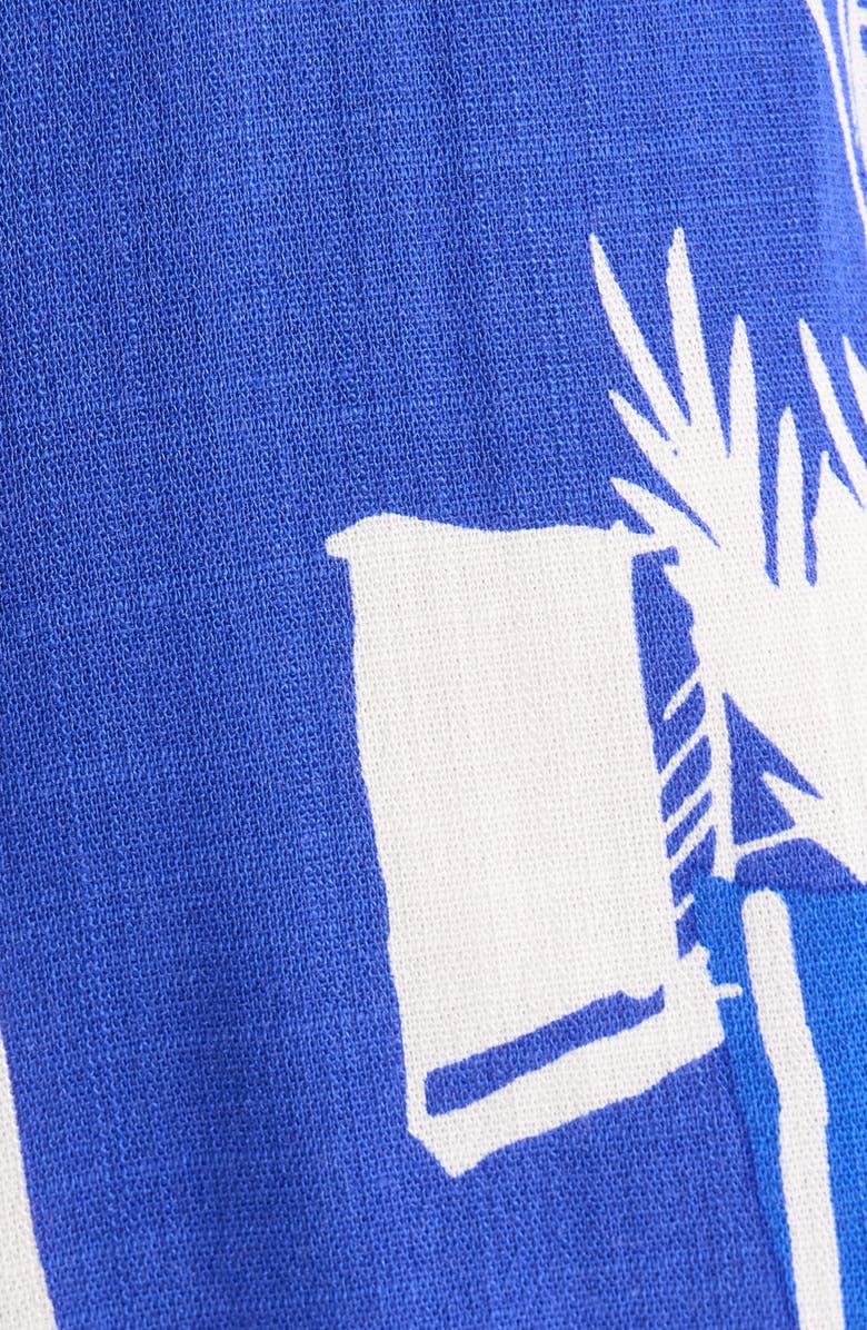 SUGARLIPS Mims Town Print Drawstring Shorts, Alternate, color, 