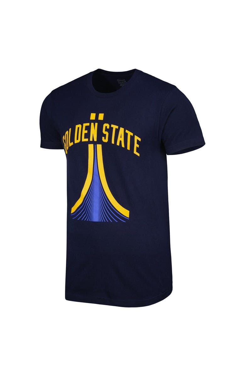 Stadium Essentials Unisex Stadium Essentials Navy Golden State Warriors Statement Edition Landmark T-Shirt, Alternate, color, Navy