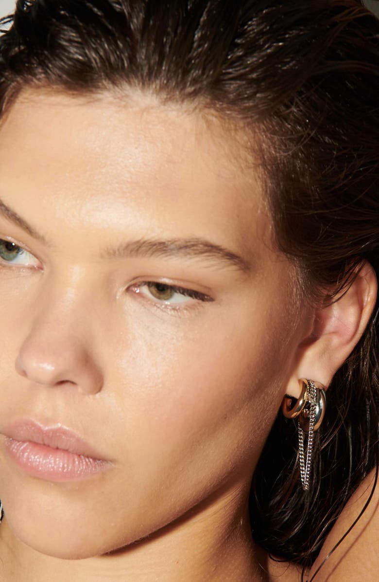 DEMARSON Lafayette Hoop Earrings, Alternate, color, 