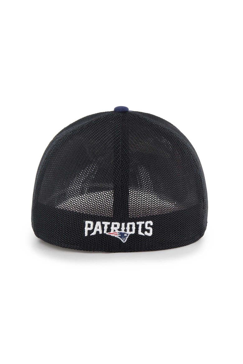 Men's '47 Navy New England Patriots Pixelation Trophy Flex Hat, Alternate, color, Navy