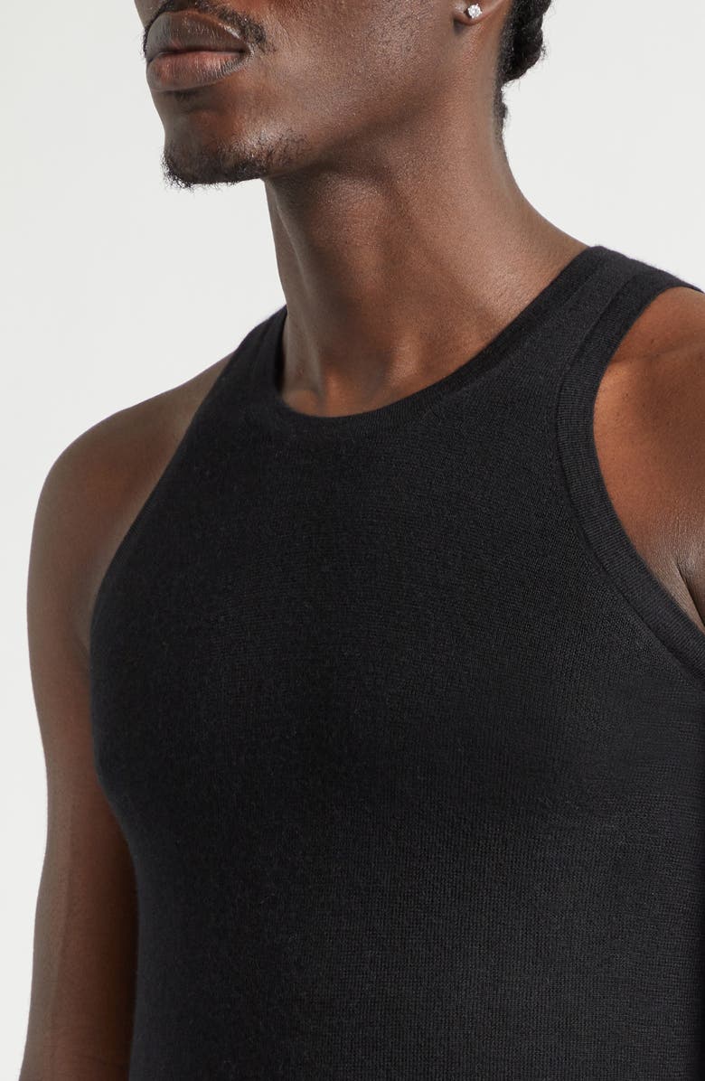 FRENCKENBERGER Cashmere Tank, Alternate, color, Black