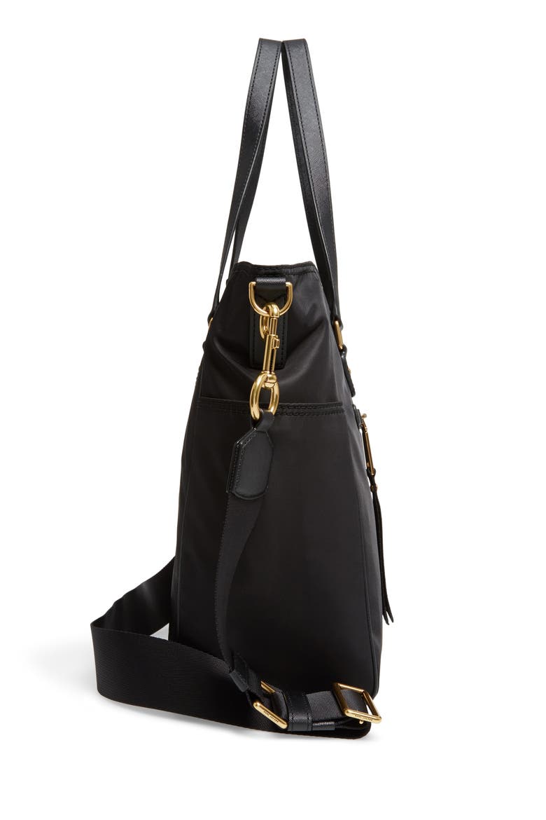 Trooper Nylon Baby Bag, Alternate, color, BLACK