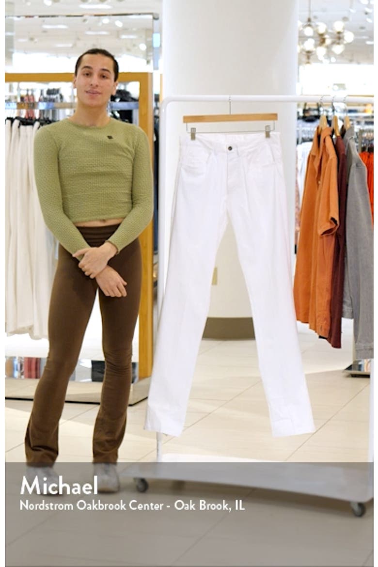 Charleston Khaki Fine Line Stretch Twill 5-Pocket Pants video