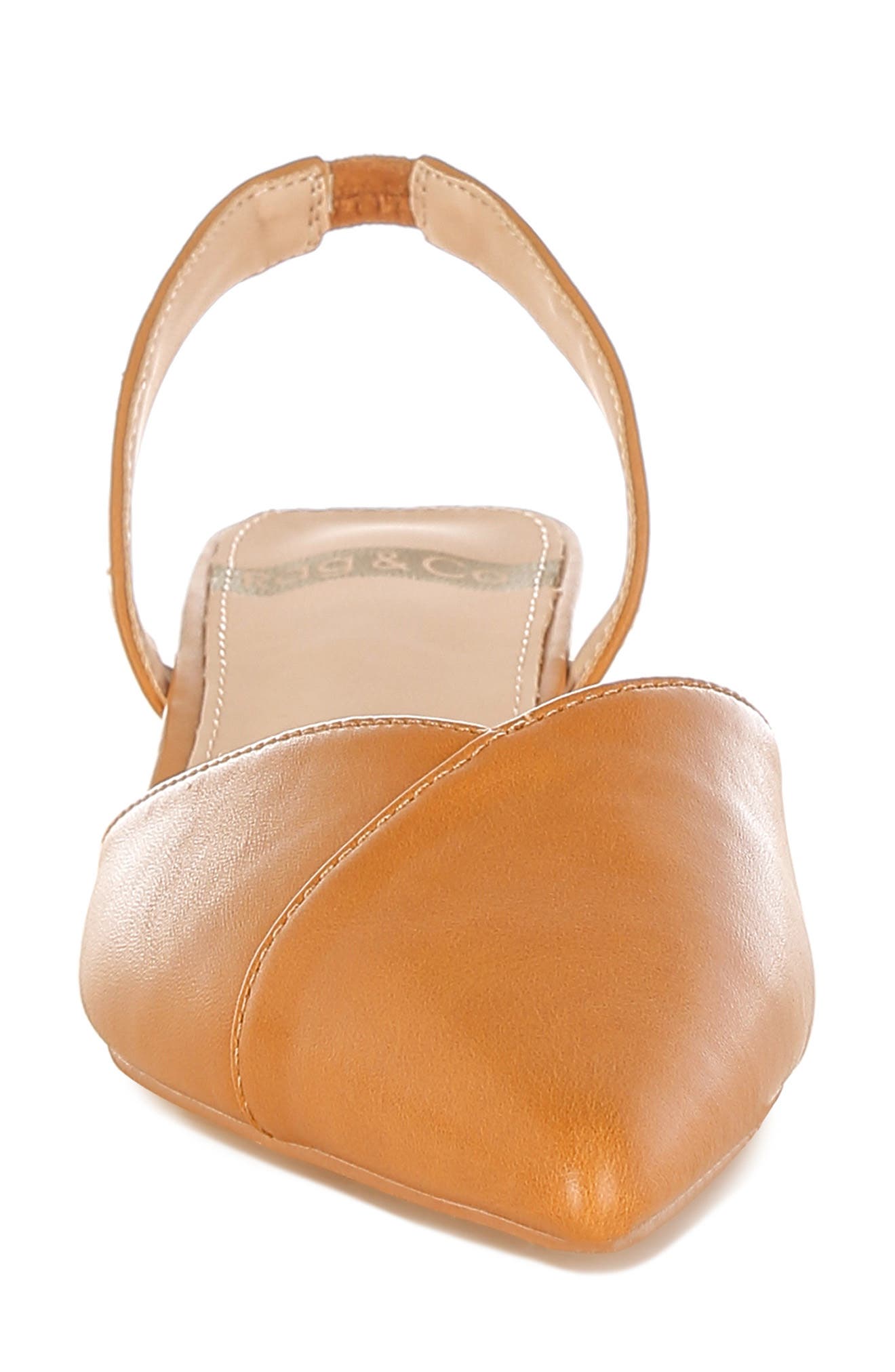Rag & Co Tijay Slingback Flat, Alternate, color, Tan
