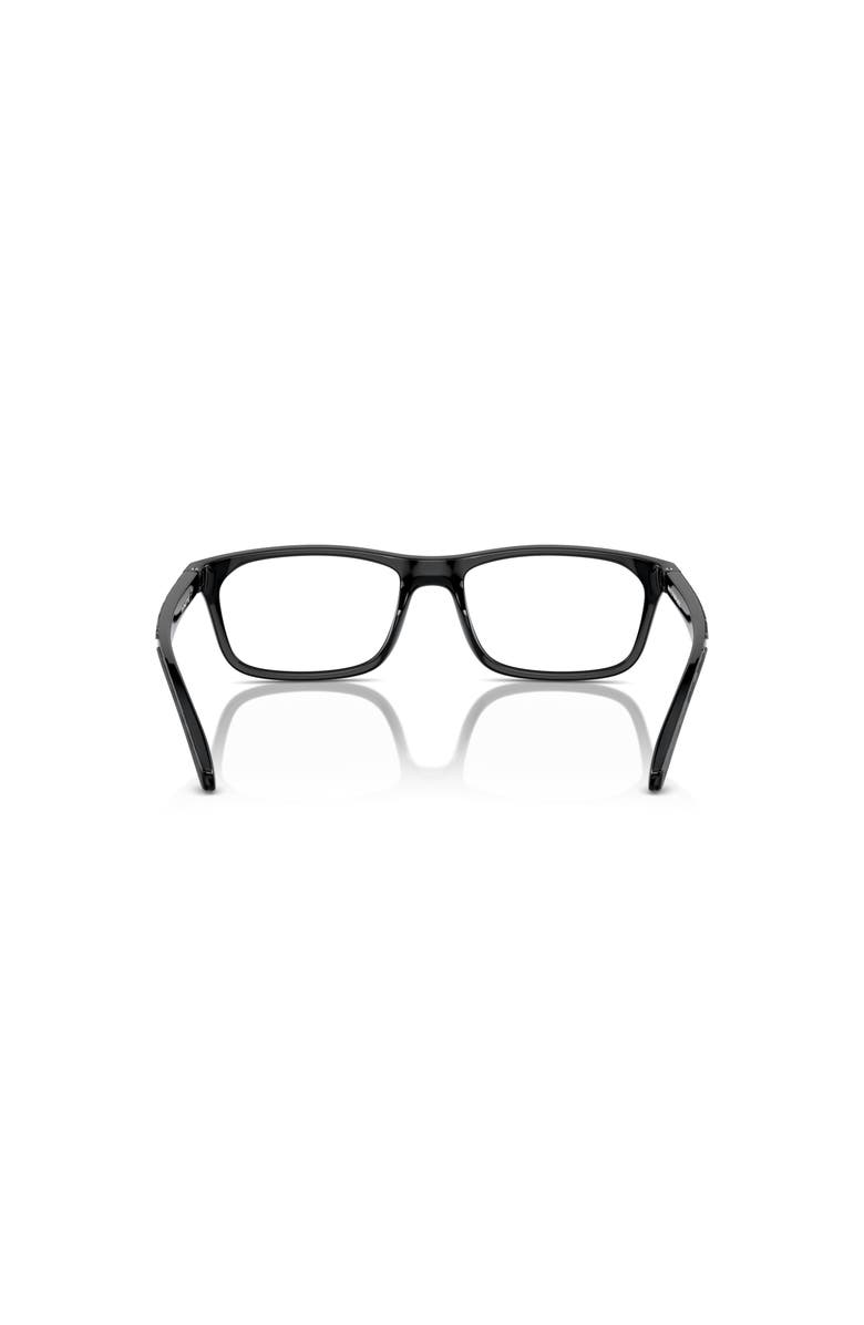 ARNETTE 52mm Rectangle optical glasses, Alternate, color, Black