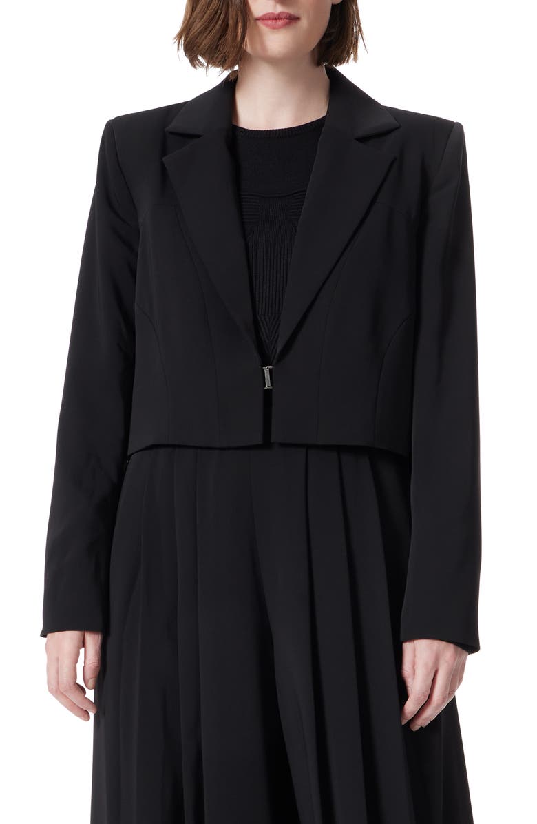 DO by Dee Ocleppo Drapey Sateen Crop Blazer, Main, color,