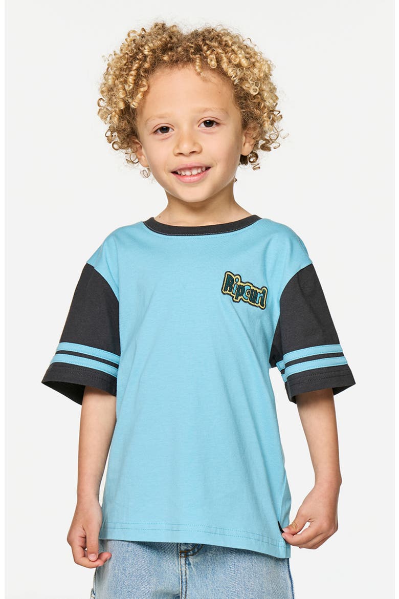 Kids' Paddle Out Logo Graphic T-Shirt, Main, color, WAVE POOL
