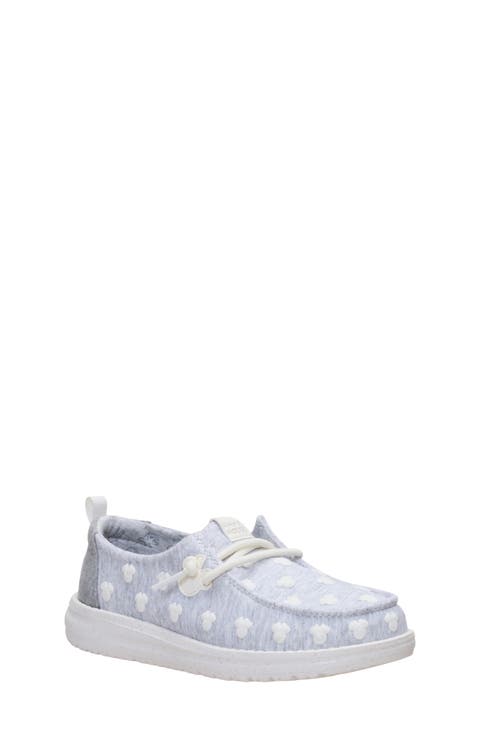Kids' Wendy Minnie Mouse Jersey Slip-On Sneaker