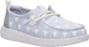 Hey Dude Kids' Wendy Minnie Mouse Jersey Slip-On Sneaker