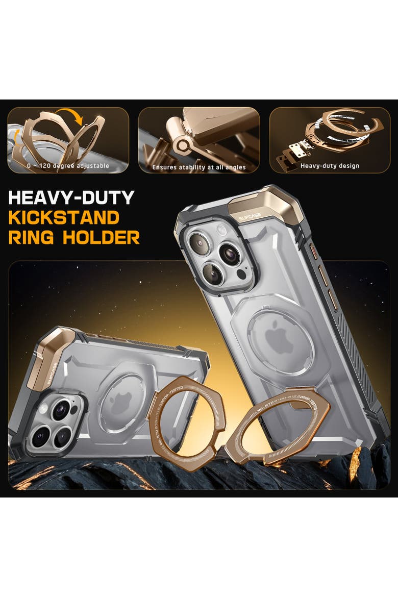 iPhone 16 Pro Max 6.9 inch UB Grip MagSafe Camera Control Button Phone Case, Alternate, color, Desert/Gold