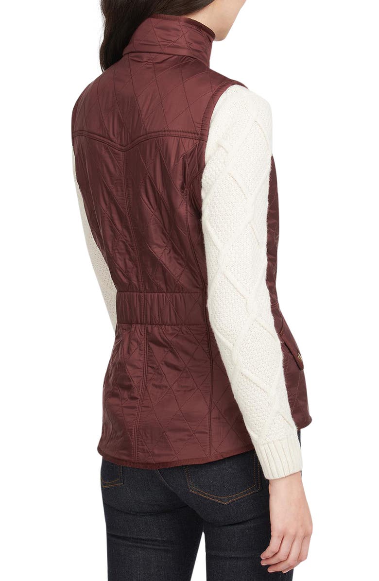 Barbour Cavalry Fleece Lined Gilet Vest, Alternate, color,