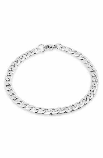 Men's Stainless Steel Cuban Link Bracelet