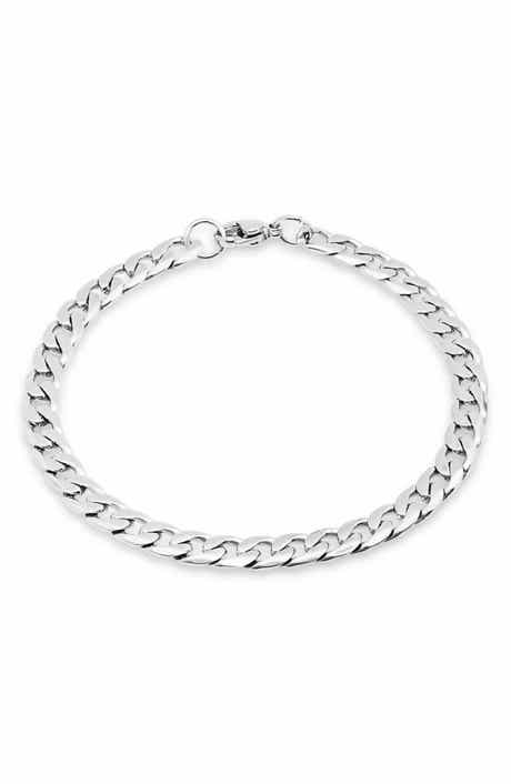 Men's Stainless Steel Cuban Link Bracelet