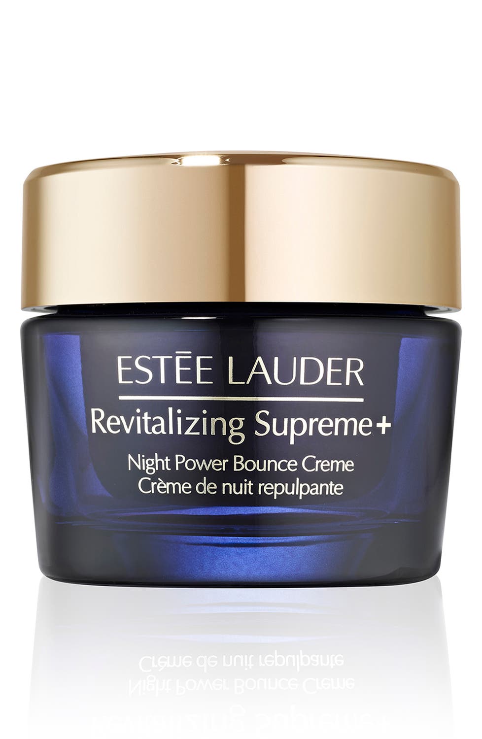 Revitalizing Supreme+ Night Power Bounce Cream Moisturizer with Peptides