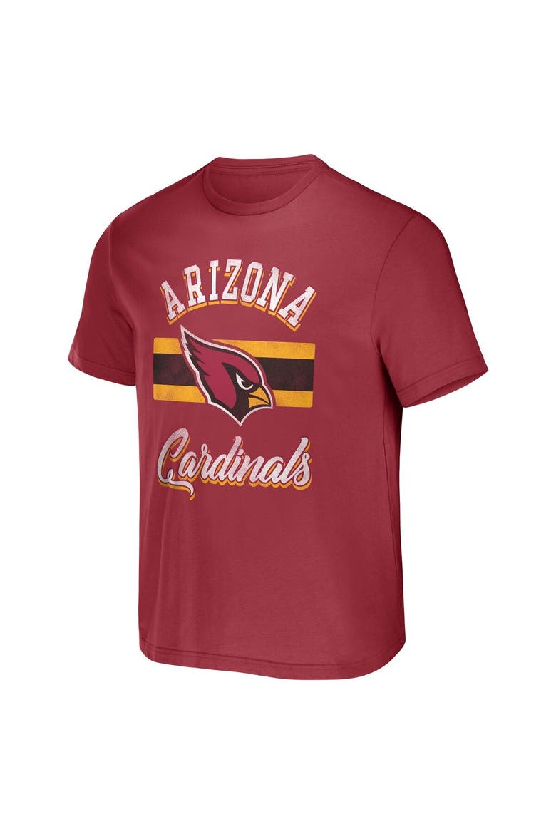 Men's NFL x Darius Rucker Collection by Fanatics Cardinal Arizona Cardinals Stripe T-Shirt, Alternate, color, Cardinal