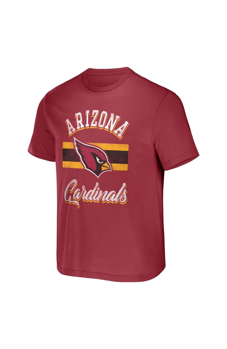 NFL X DARIUS RUCKER Men's NFL x Darius Rucker Collection by Fanatics Cardinal Arizona Cardinals Stripe T-Shirt, Alternate, color, Cardinal
