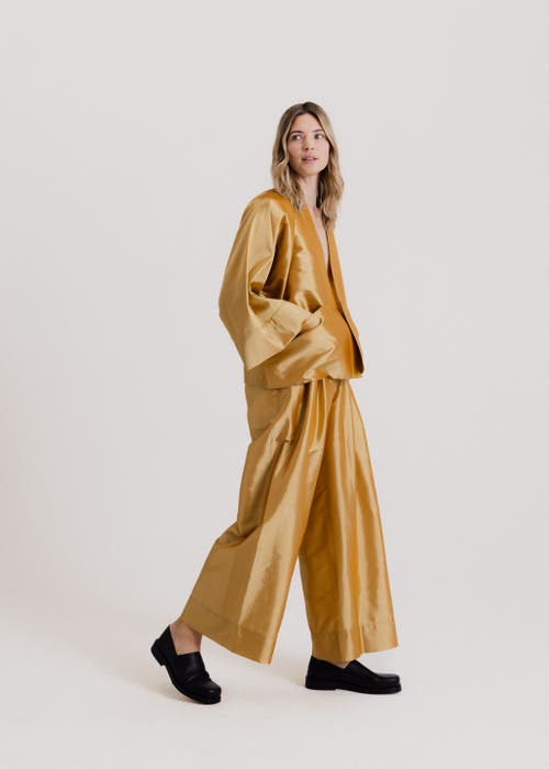Alas Wide Pleated Pants In Multi