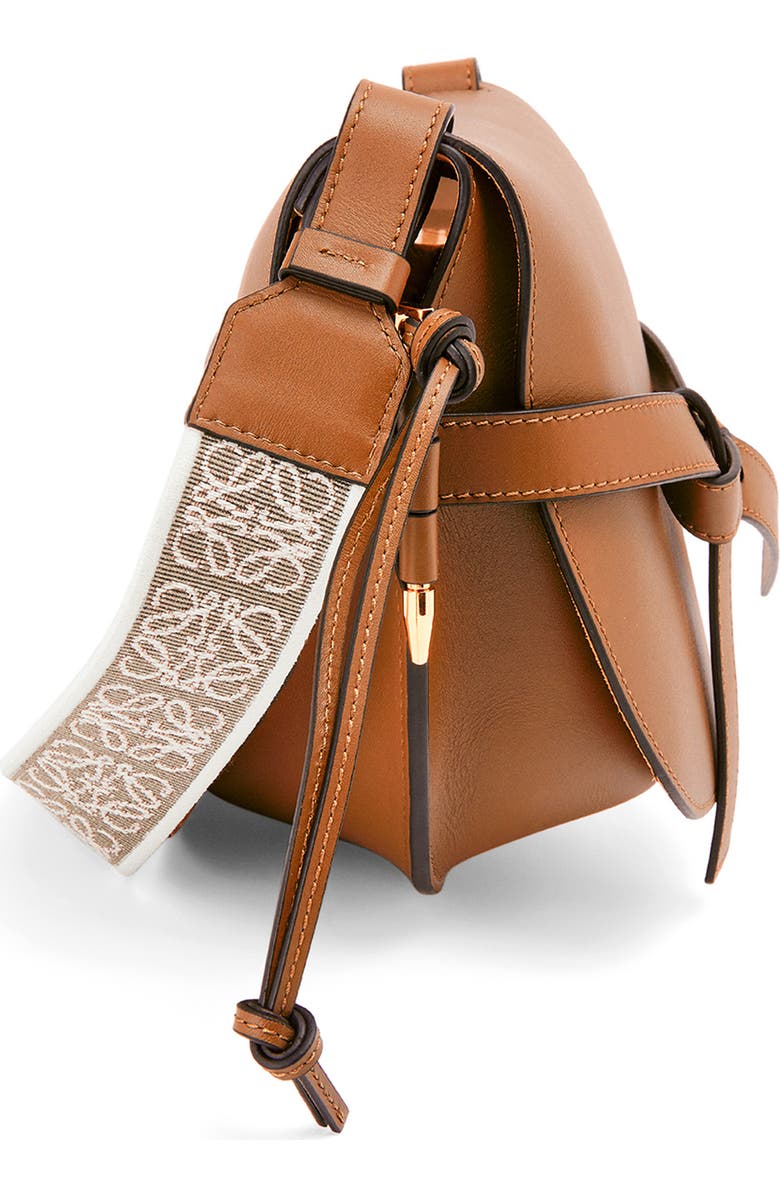 Loewe Small Gate Leather Shoulder Bag, Alternate, color,