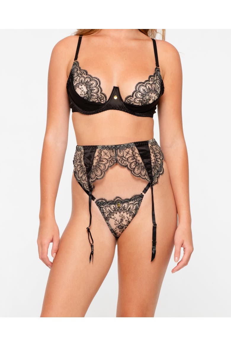 Lissa Intimate Set, Main, color, Black