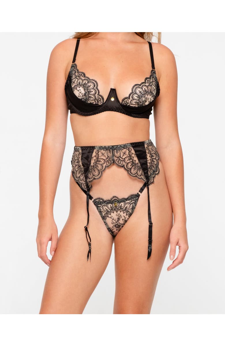 One Empire Lissa Intimate Set, Main, color, Black