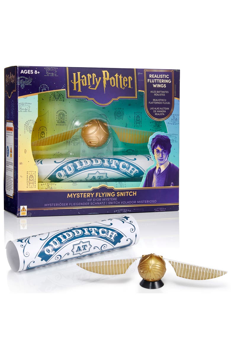 Wizarding World Mystery Flying Golden Snitch, Quidditch Ball Replica, Trick Toy, Main, color, Multicolored