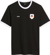 BOSS Lux Stretch Cotton Graphic T-Shirt