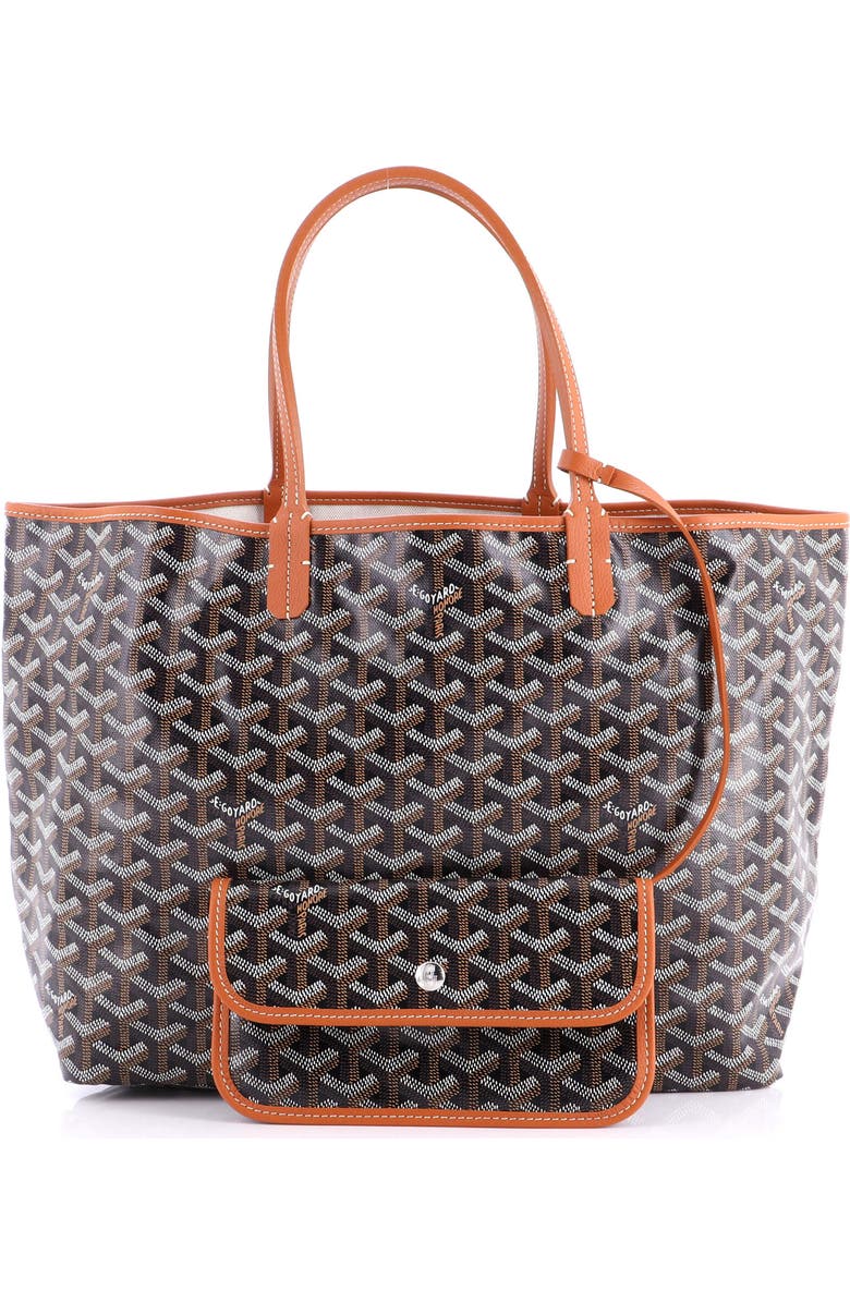 Pre-Owned Goyard Saint Louis Tote Coated Canvas PM, Alternate, color, Brown