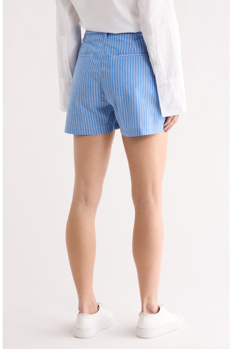Taylor Cotton Shorts, Alternate, color, SKY BLUE/ WHITE STRIP