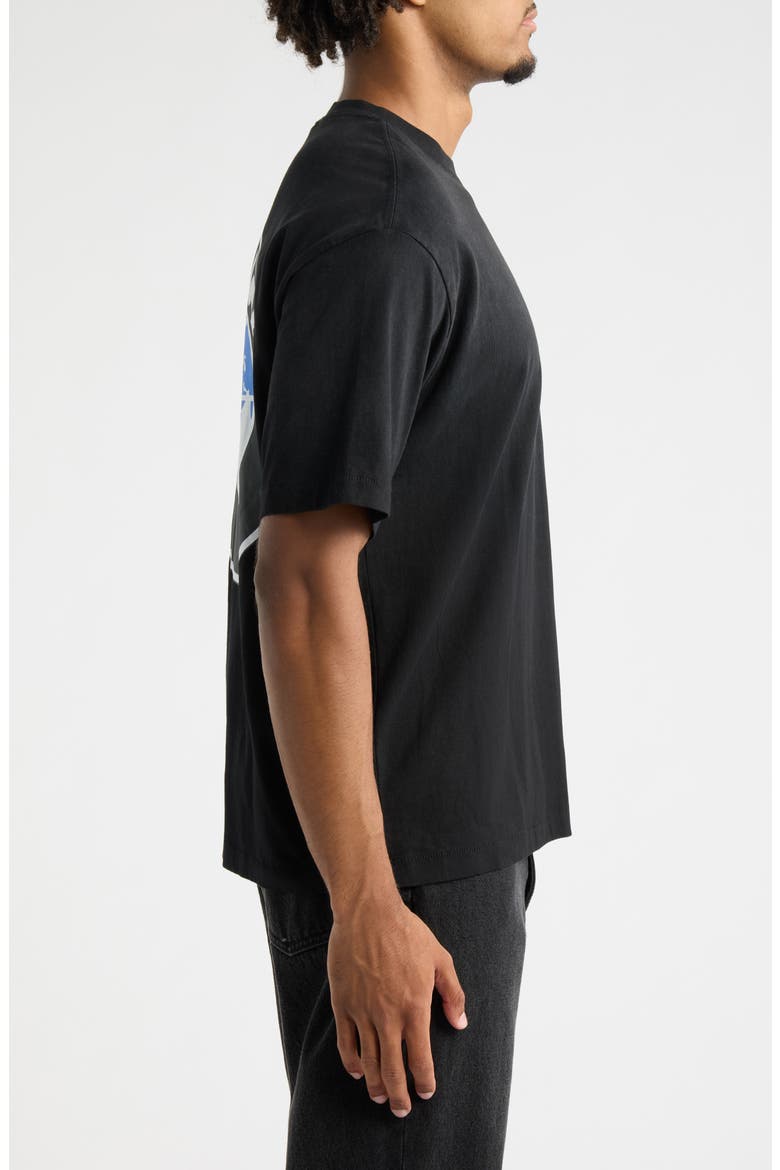 F the World Graphic T-Shirt, Alternate, color, BLACK