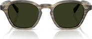 Oliver Peoples 48mm Small Polarized Square Sunglasses