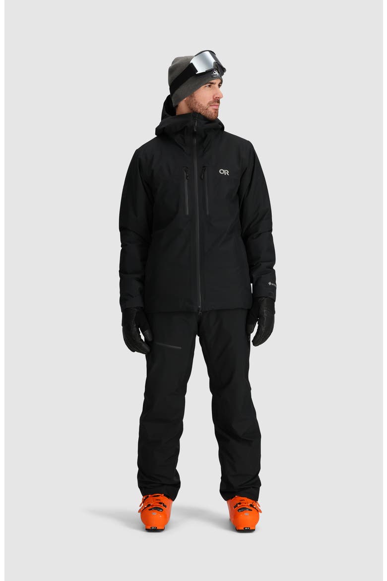 Tungsten II GORE-TEX® Waterproof Snow Jacket, Alternate, color, BLACK
