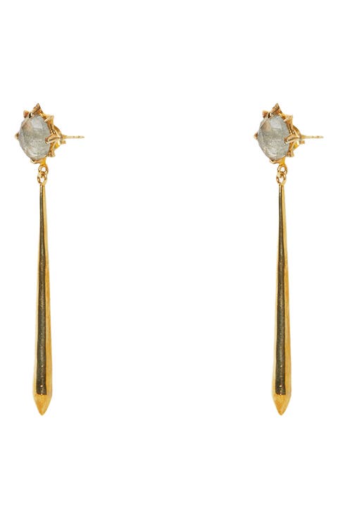 Linear Drop Earrings