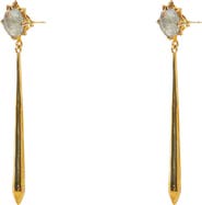 Argento Vivo Sterling Silver Linear Drop Earrings
