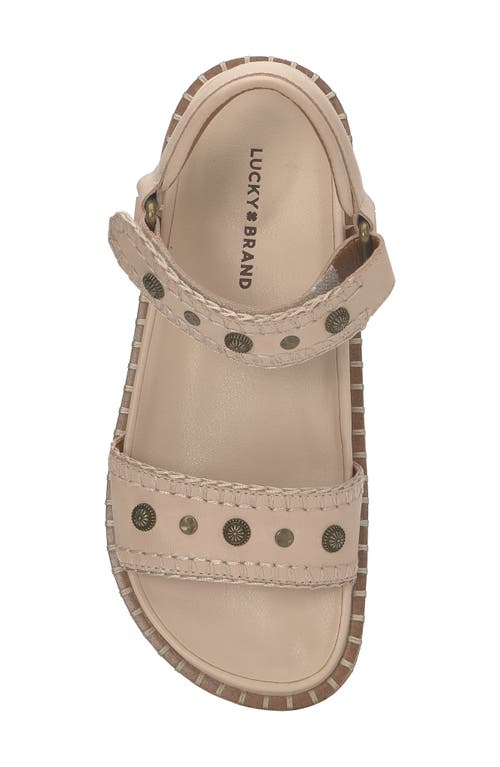 LUCKY BRAND LUCKY BRAND ULLANI ANKLE STRAP PLATFORM SANDAL