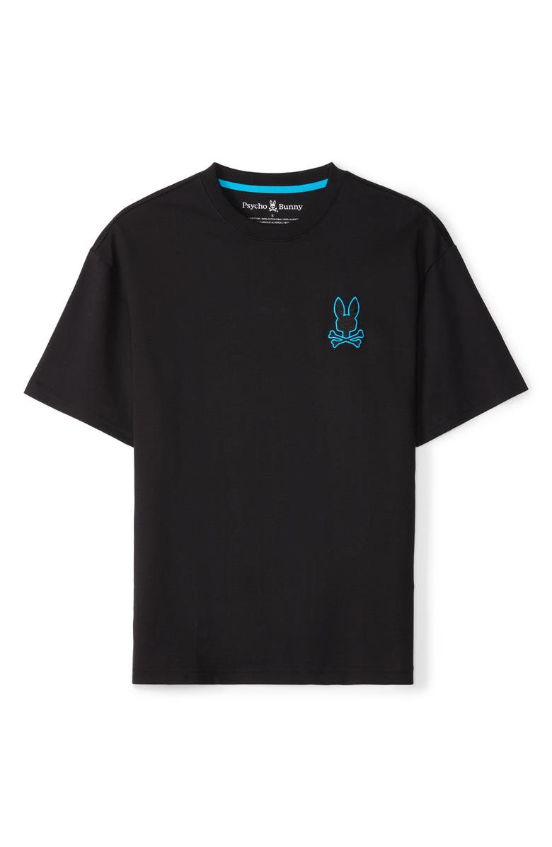 Psycho Bunny Felix Embroidered Cotton Graphic T-Shirt, Alternate, color, 