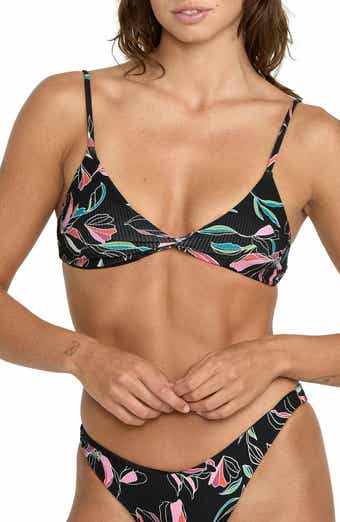 Dream In Bloom Twist Rib Bikini Top