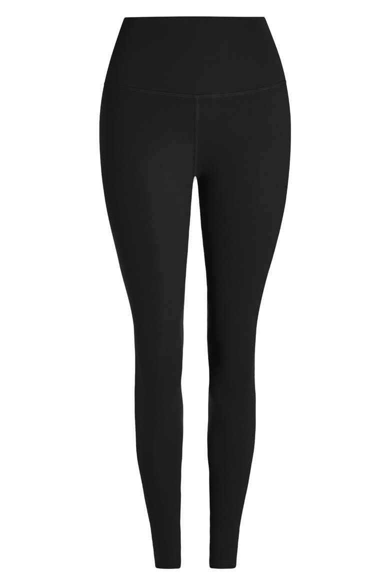 FreeSoft™ High Rise 25-Inch Leggings, Alternate, color, BLACK