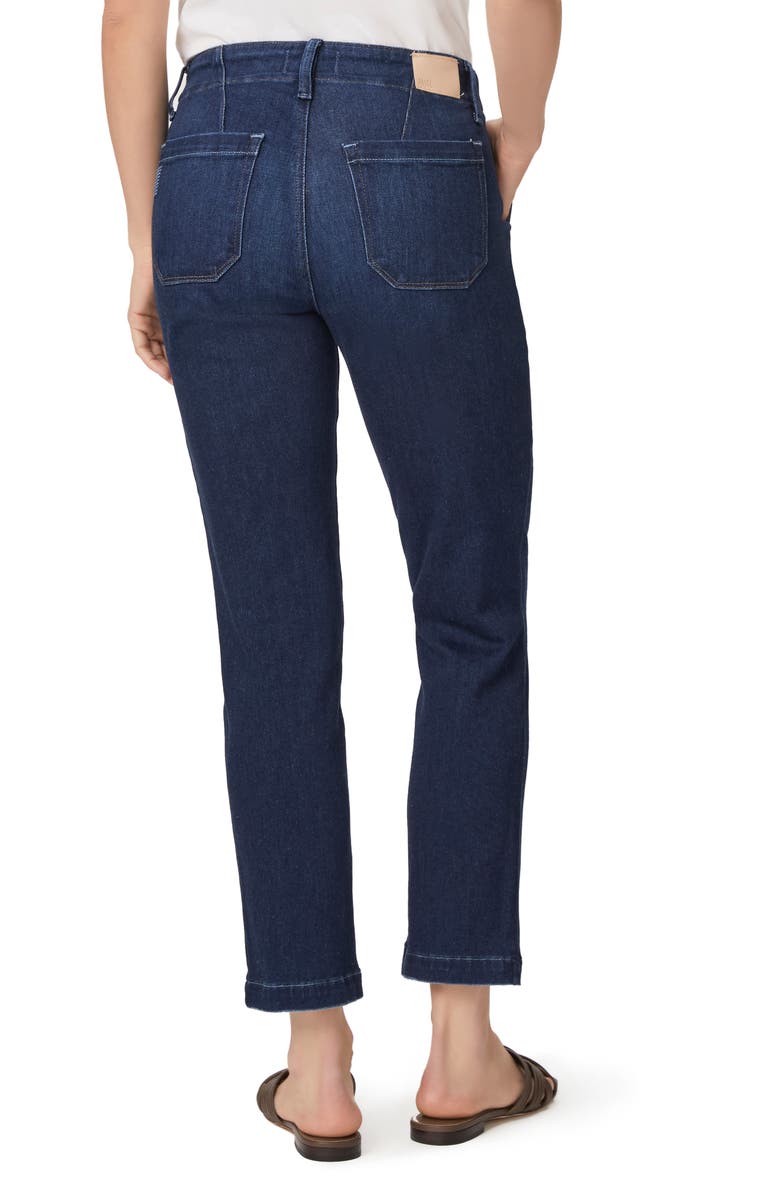 PAIGE Mayslie Ankle Straight Jeans, Alternate, color, The Disco