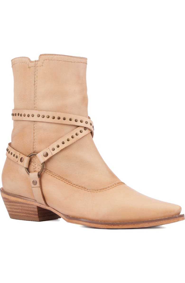 VINTAGE FOUNDRY Sophia Studded Harness Boot, Main, color,