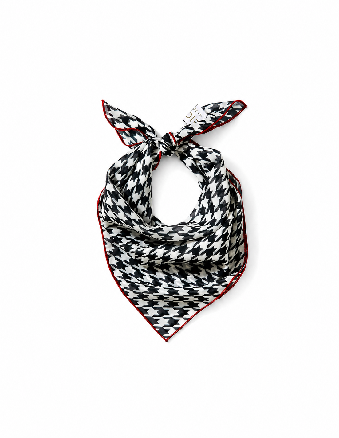 Crimson Houndstooth