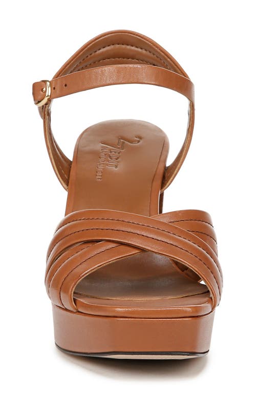 27 Edit Naturalizer Jaime Ankle Strap Platform Sandal In English Tea Leather